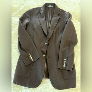 John Varvatos Wool Classic Brown Blazer Flawed 23XX